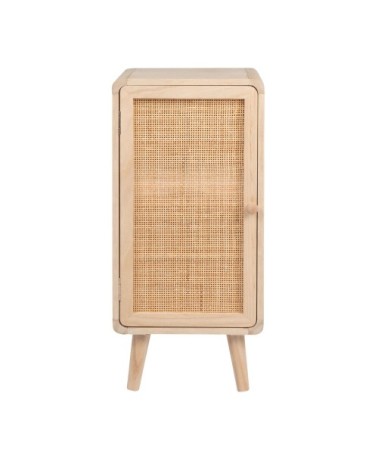Petit meuble de rangement en cannage