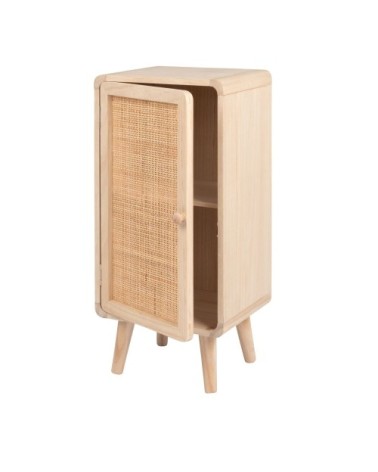 Petit meuble de rangement en cannage