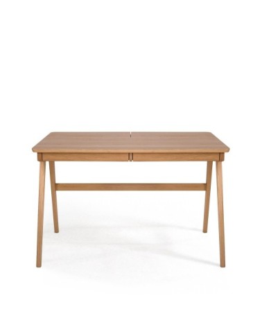 Bureau en chêne 2 tiroirs bois clair