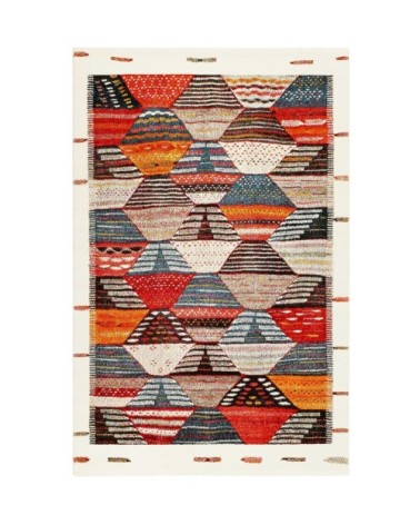 Tapis inspiration berbère multicolore pour salon, chambre 170x120