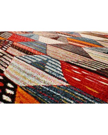 Tapis inspiration berbère multicolore pour salon, chambre 170x120
