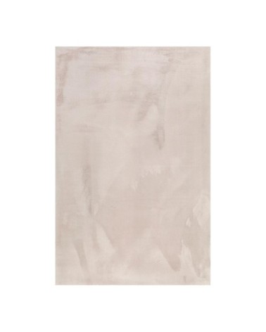 Tapis uni design en polyester gris 200x200