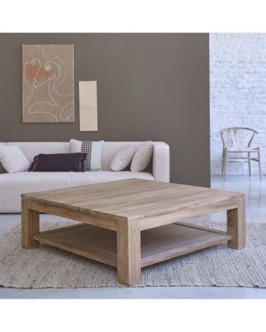 Table basse en teck massif