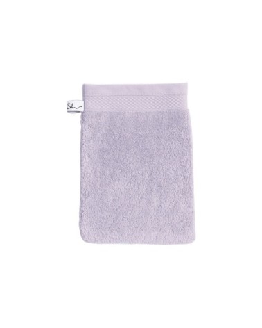 Gant de toilette coton anémone 16x22 cm