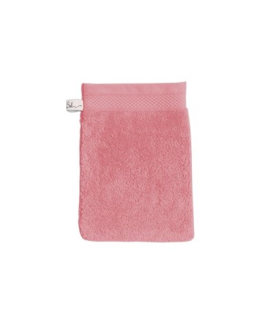 Gant de toilette coton glaïeul 16x22 cm