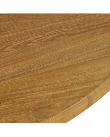 Table basse en bois de teck beige