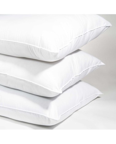 Oreiller microfibre anti-acariens ferme 60x60