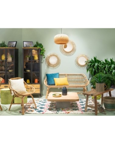 Fauteuil rotin naturel