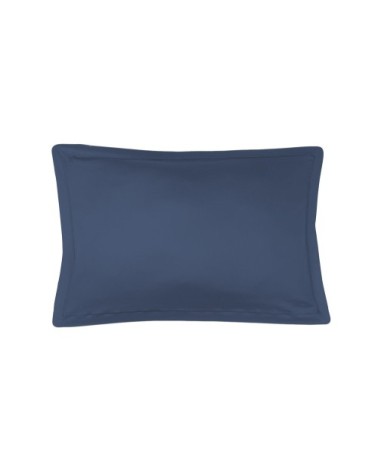 Taie d'oreiller (x1) 50x70 bleu encre