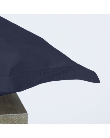 Taie d'oreiller (x1) 50x70 bleu encre