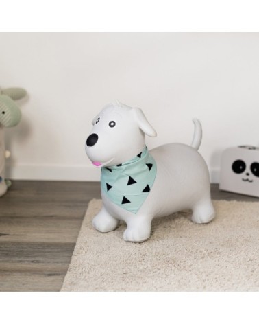 Animal sauteur gonflable, chien