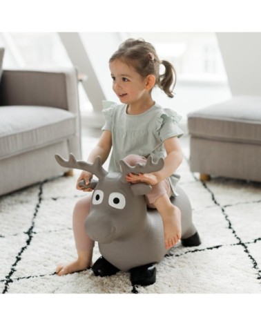 Animal sauteur gonflable, élan