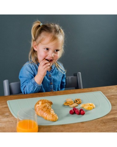 Set de table arc-en-ciel en silicone