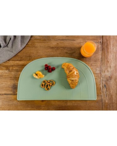 Set de table arc-en-ciel en silicone