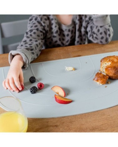 Set de table arc-en-ciel en silicone