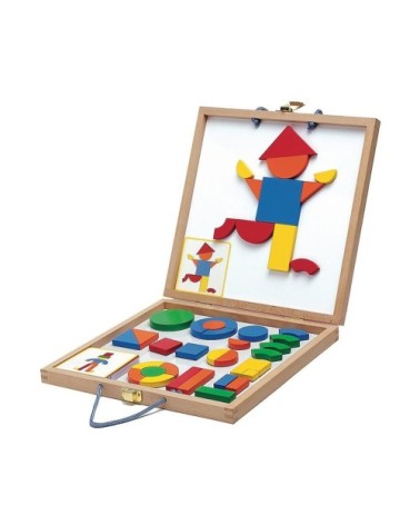 Coffret de jeu magnétique Géoforme (42 pièces)