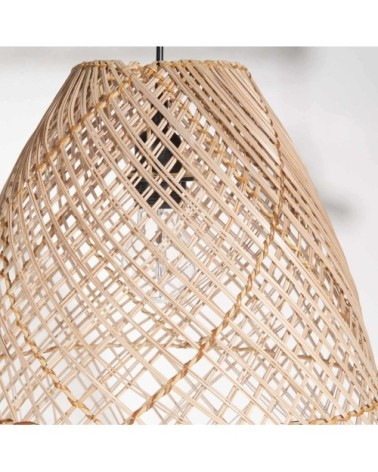 Suspension en rotin D70