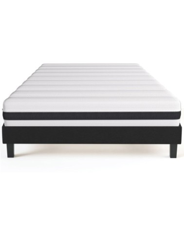 Ensemble matelas ressorts ensachés 160x200 + sommier