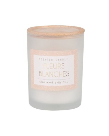 Bougie parfumée en verre opaque 210g