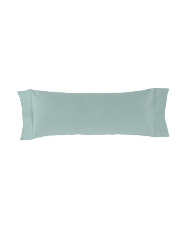 Taie d'oreiller en coton vert 45x155