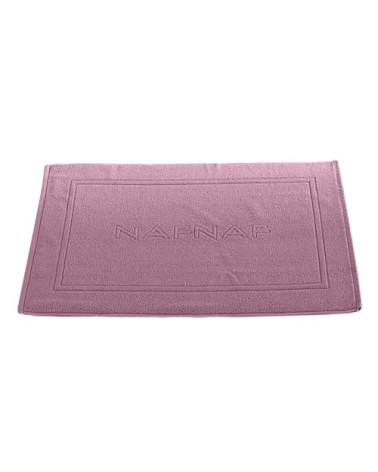 Tapis de bain 750gr/m2 en coton mauve 50x80