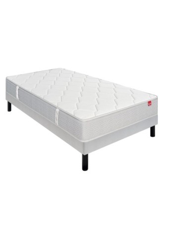Ensemble sommier tapissier et matelas ressorts 70 x 190 cm