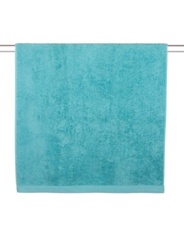 Serviette de bain 500gr/m2 en coton vert 100x150