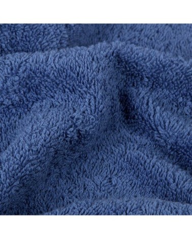 Serviette de bain 500gr/m2 en coton bleu marine 100x150