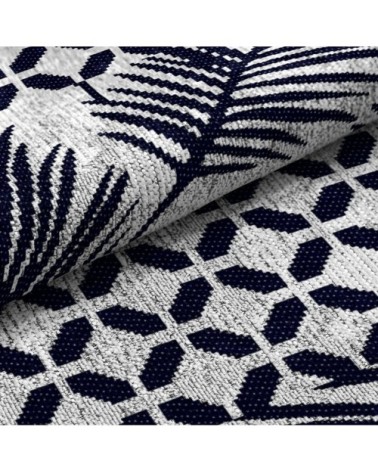 Tapis décoratif en coton en impression digital gris 160x230 cm