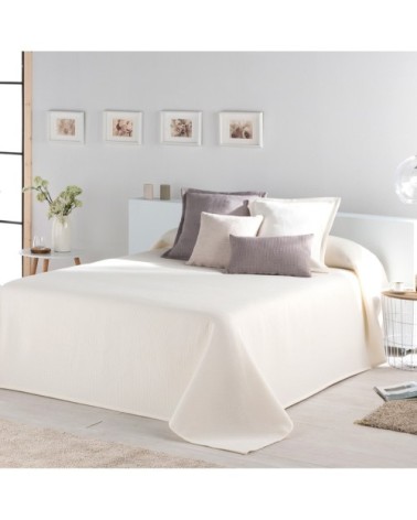 Couvre lit en coton naturel 180x270