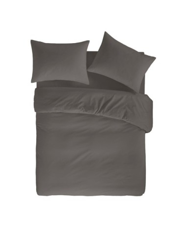 Housse de couette en coton anthracite 240x220 cm