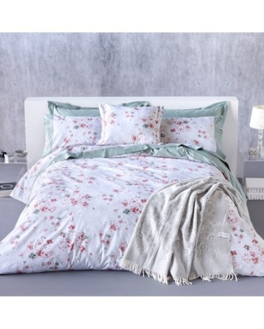 Housse de couette en coton bicolore 200x200