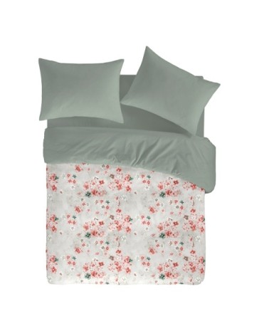 Housse de couette en coton bicolore 200x200