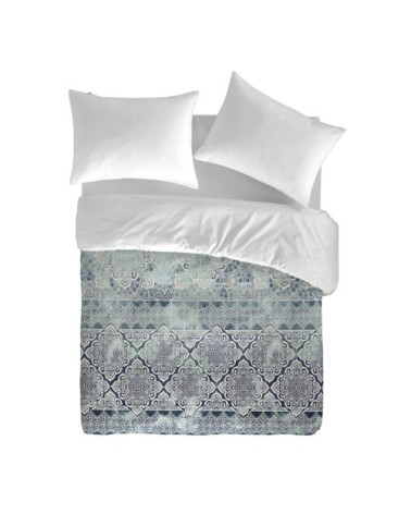 Housse de couette en coton bicolore 200x200