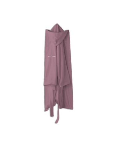 Peignoir mixte - coton 380 g/m2 mauve L-XL