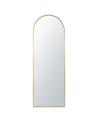 Miroir en métal doré 55x160