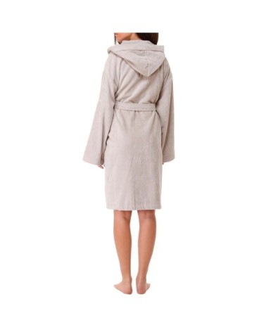 Peignoir mixte - coton 380 g/m2 rouge M-L