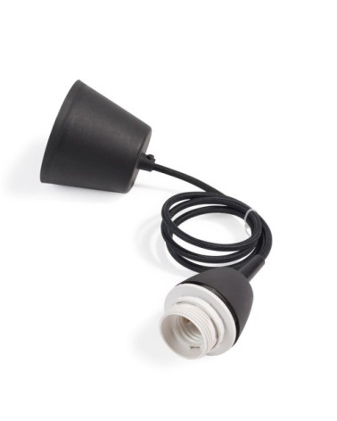 Câble électrique pour suspension noir L120