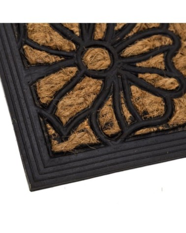 Paillasson en caoutchouc et coco 60x40cm