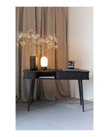 Console en bois noir