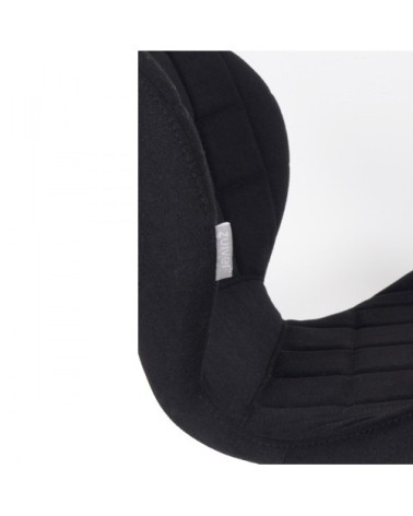 Lot de 2 chaises design noir