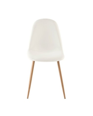 Chaise style scandinave blanche