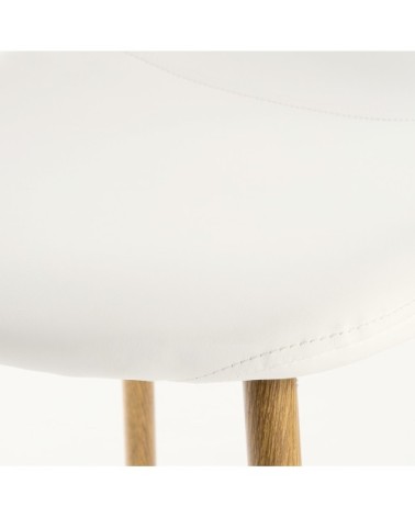 Chaise style scandinave blanche