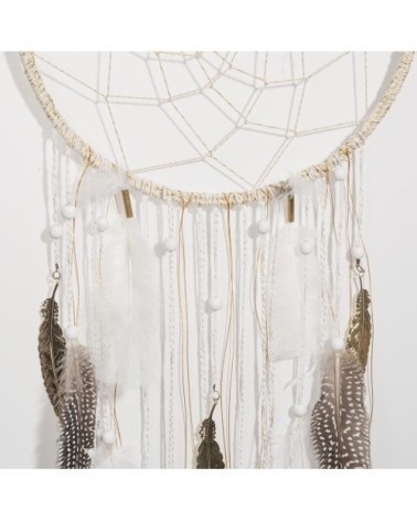 Attrape-rêves à plumes 76x28