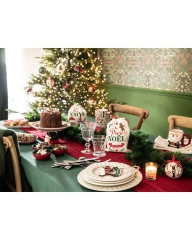 Serviettes en coton beige 40x40 (x4)