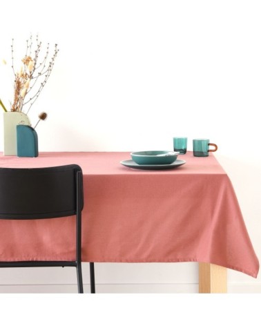 Nappe en coton rose 150x250