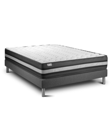 Ensemble matelas 140x190 Mémoire de forme - 23 cm