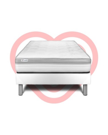 Ensemble matelas 90x190 Mousse - 18 cm