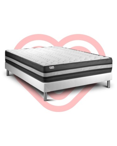 Ensemble matelas 140x200 Mémoire de forme - 23 cm