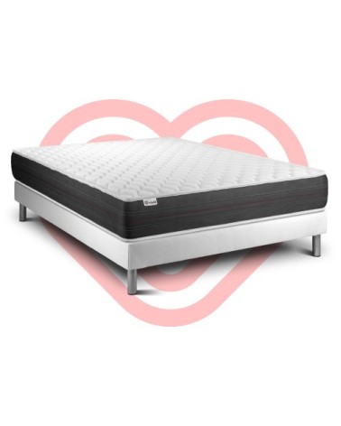 Ensemble matelas 140x200 Ressorts - 24 cm